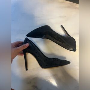 Salvatore Ferragamo black mesh stillettos
Size 6
In like new condition